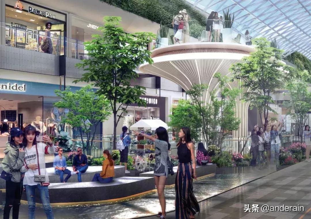 重庆龙湖南城天街效果图,重庆龙湖重庆公园天街