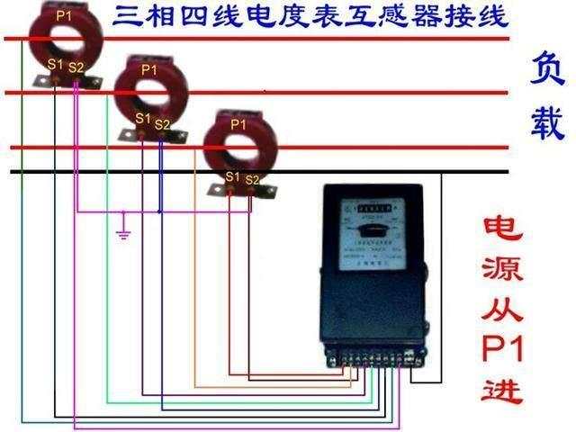 单相电表互感器接线图的讲解,三相单相电表互感器正确接线图