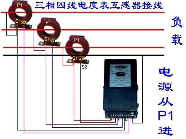 单相电表互感器接线图的讲解,三相单相电表互感器正确接线图