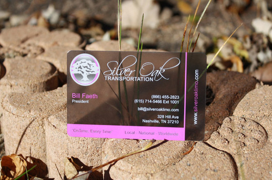 名片创意设计案例,亚克力透明名片效果图