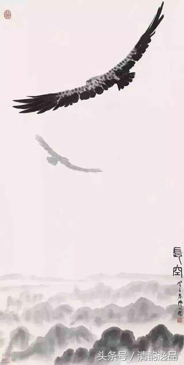 十大写意花鸟画名家,八大花鸟画高清大图
