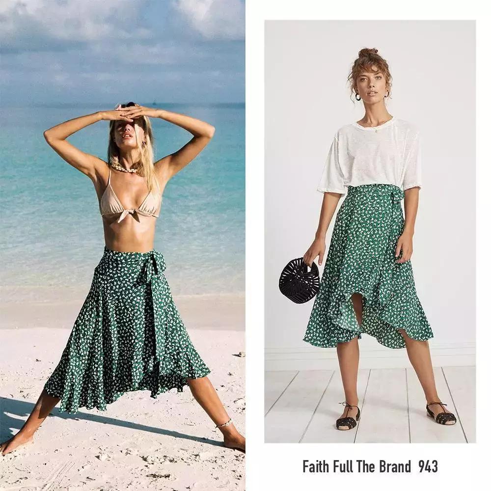 碎花裙、草编包|50件仙气度假单品！