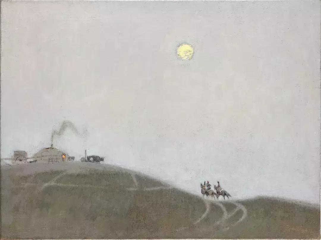诗与史的油画表达｜“立木—妥木斯艺术展”在势象空间开幕