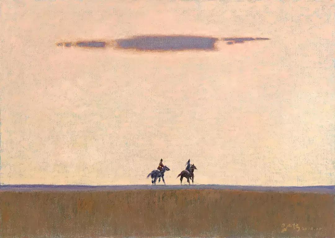 诗与史的油画表达｜“立木—妥木斯艺术展”在势象空间开幕