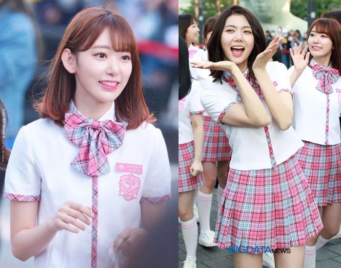 韩国produce48女团初舞台,produce48练习生选择颜值担当
