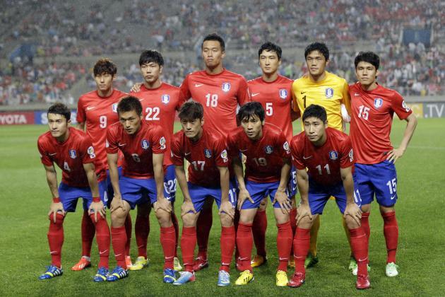 韩国队标语,韩国队效仿巴西队在大巴车上唱歌