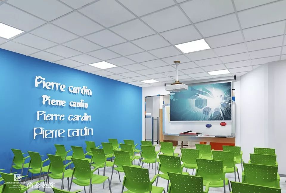 环境决定孩子的学习效力-500m²教育机构装修案例鉴赏