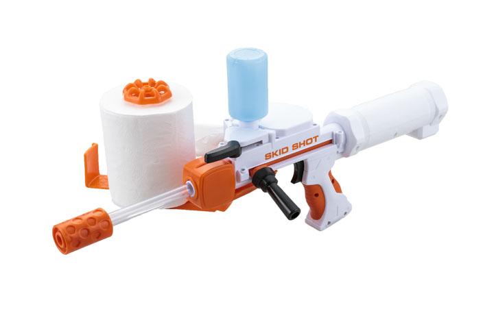 日本玩具版冲锋枪,日本玩具厕纸喷射枪
