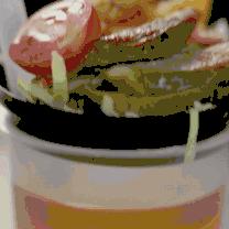 牛排杯网红小吃,网红牛排杯