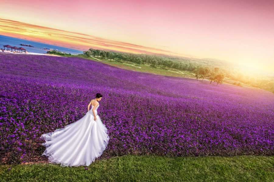 文艺婚纱照应该这样拍,这样的婚纱照酷吗