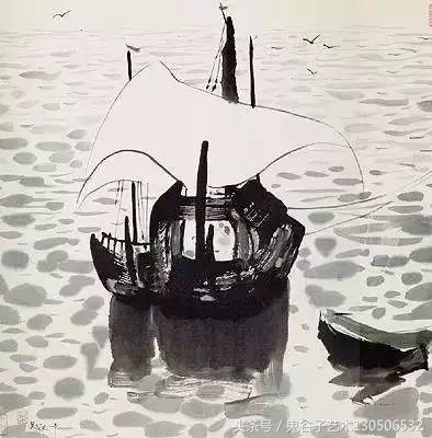 吴冠中笔下的船在哪里,吴冠中笔下的船图片