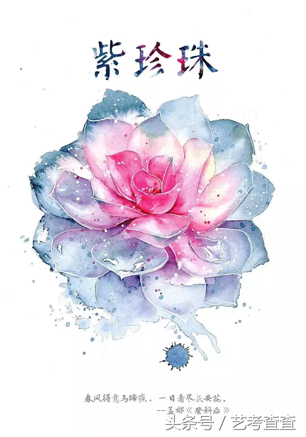 非常简单的水彩人物画法,简单的水彩小插画