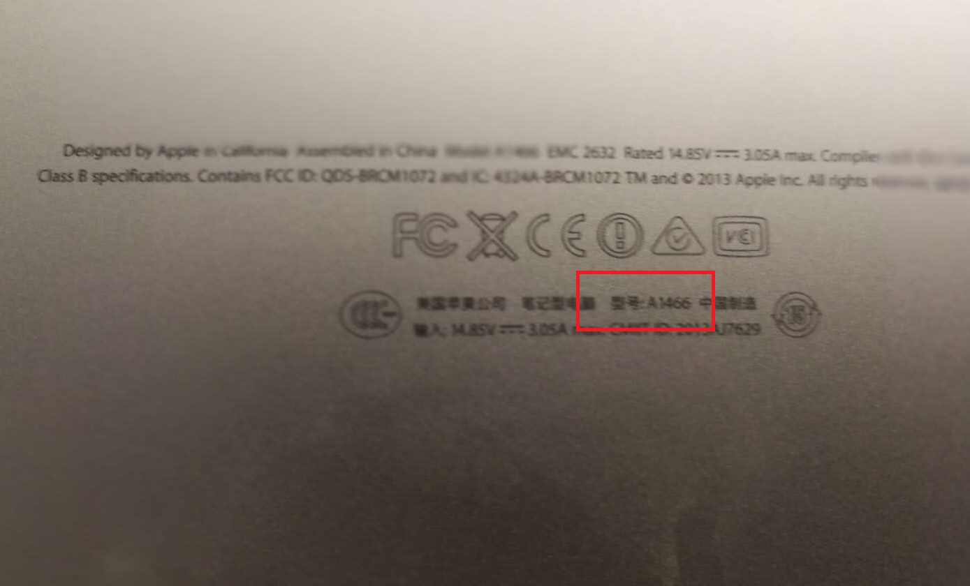 苹果电脑air怎么看型号,怎么识别ipadair型号