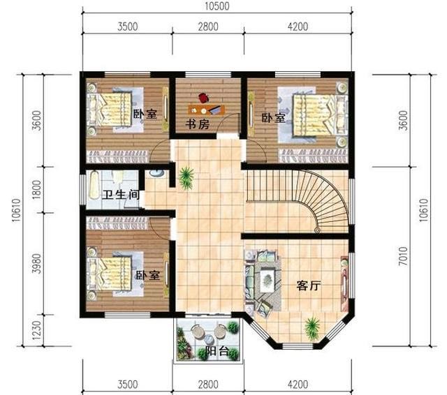 让人惊艳的房屋设计,最新农村独院房子效果图及设计图