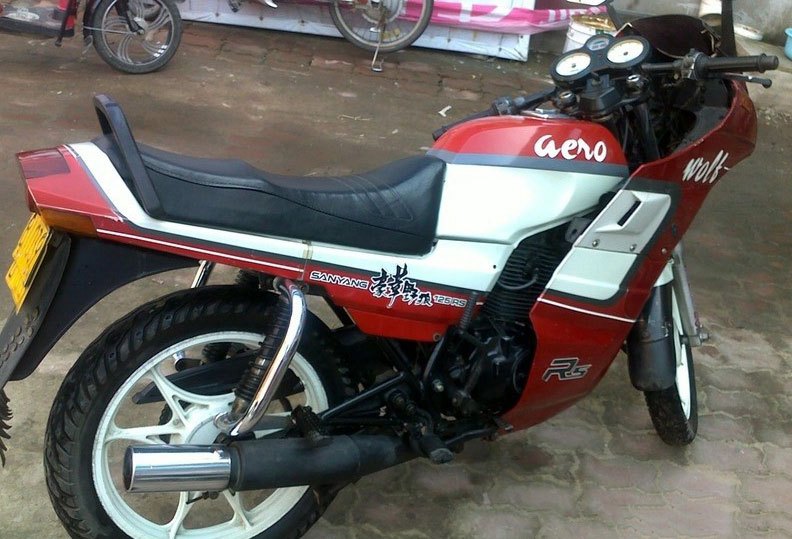 二手三阳野狼125摩托,三阳野狼125