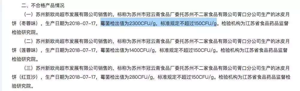 月饼常见的质量问题,月饼质量不合格的有哪些
