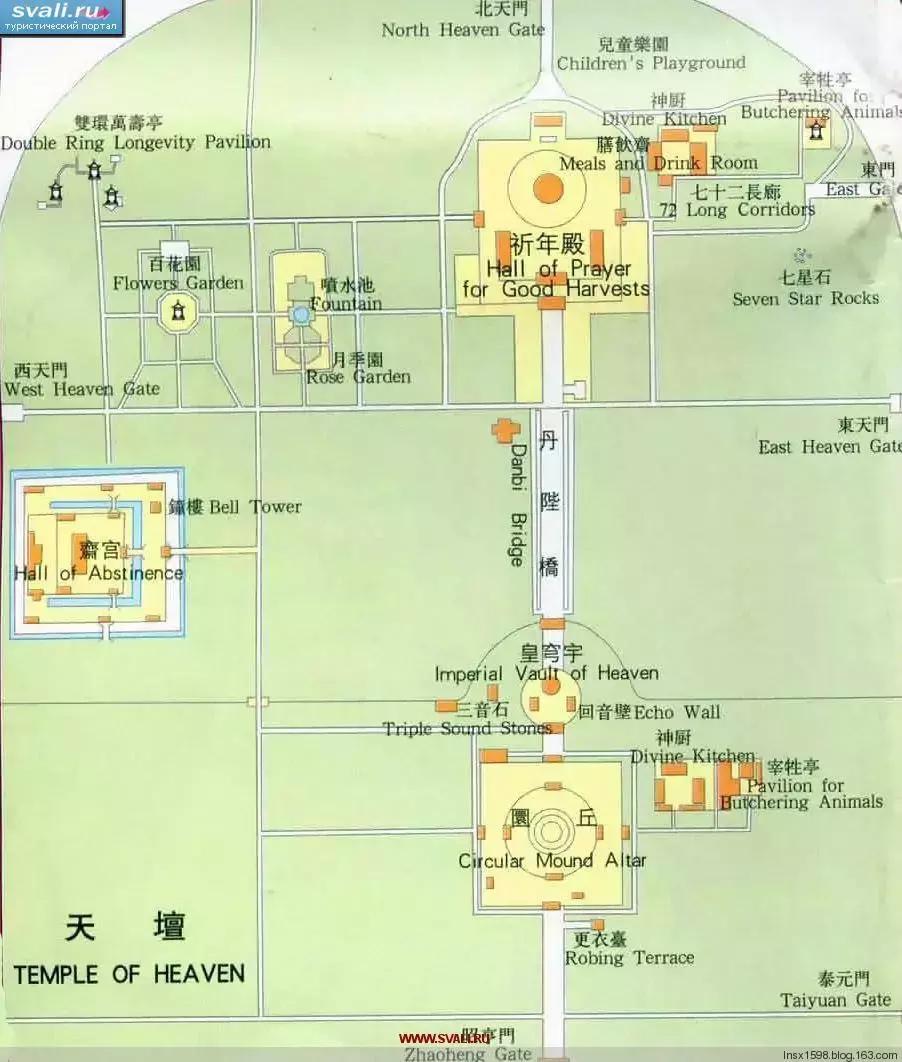 南北方园林造园,中式园林总平面