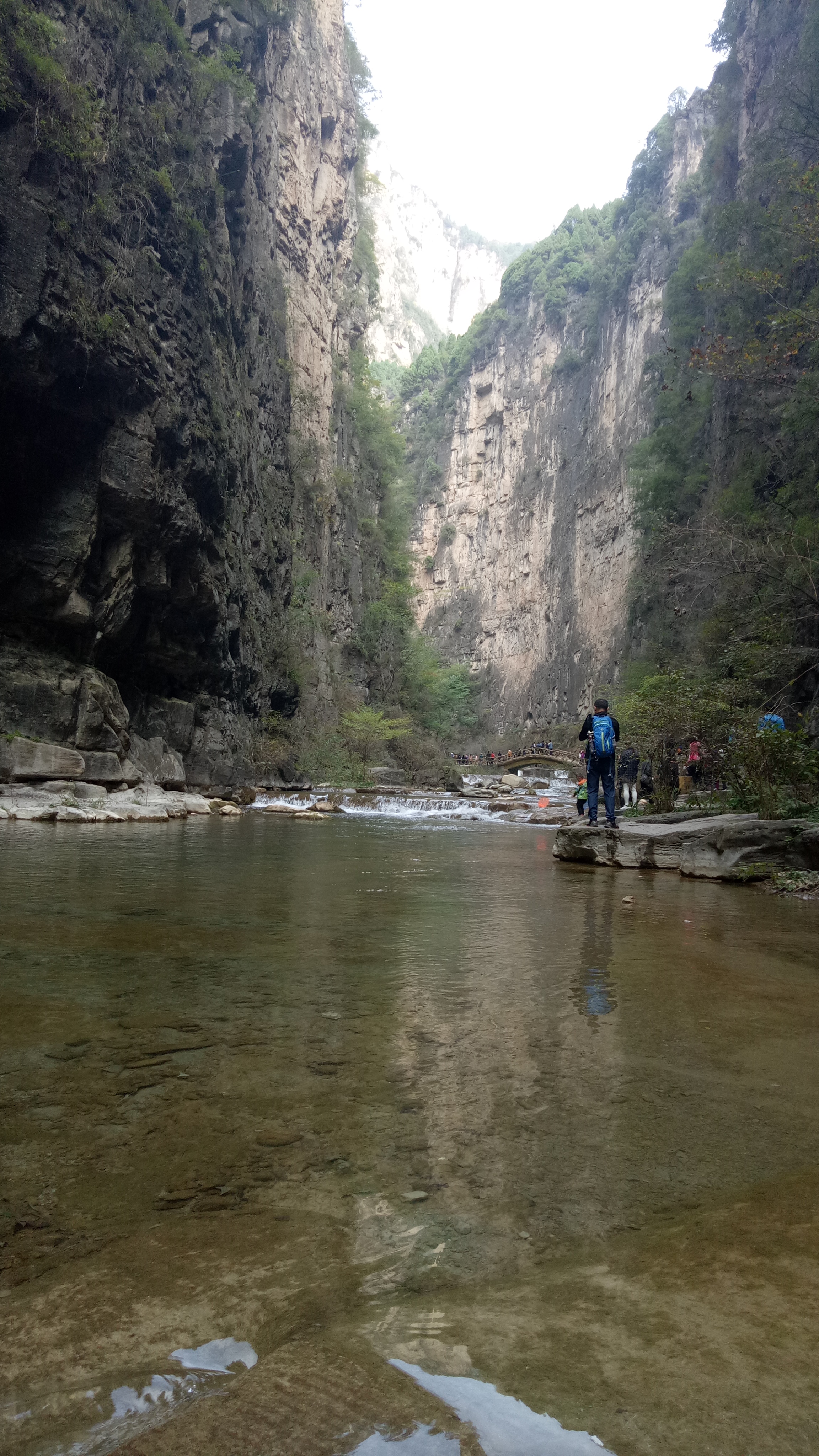 八泉峡欢迎你,八泉峡行走山水间
