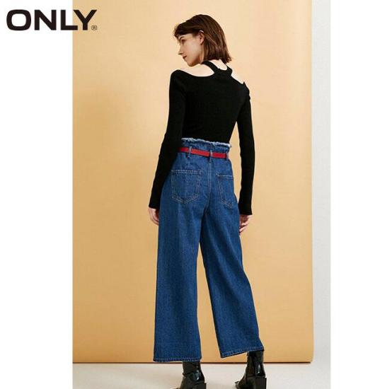 only一字肩上衣网红爆款,only上衣新款
