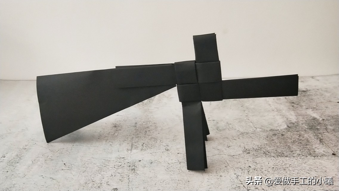 十二星座专属折纸机关枪,儿童手工折纸枪教程