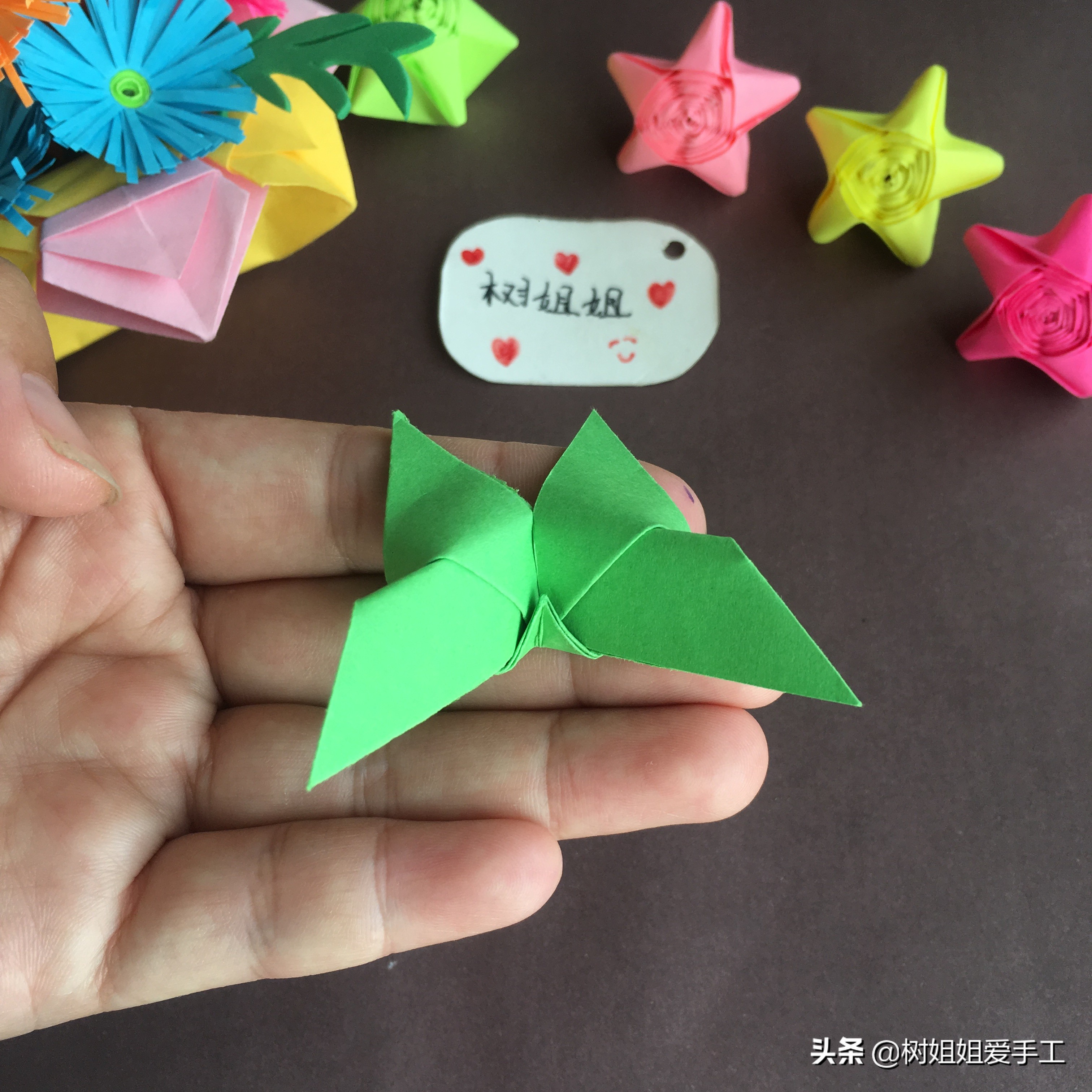 仿真折纸蝴蝶的折法,折纸蝴蝶怎么折