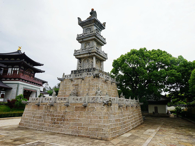 探寻古建筑视频,普陀山梵音古洞建筑风格