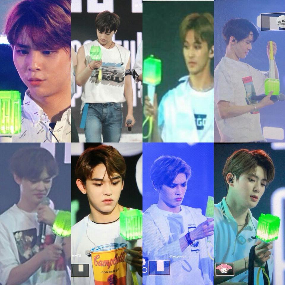 应援棒nct,nct应援棒名场面
