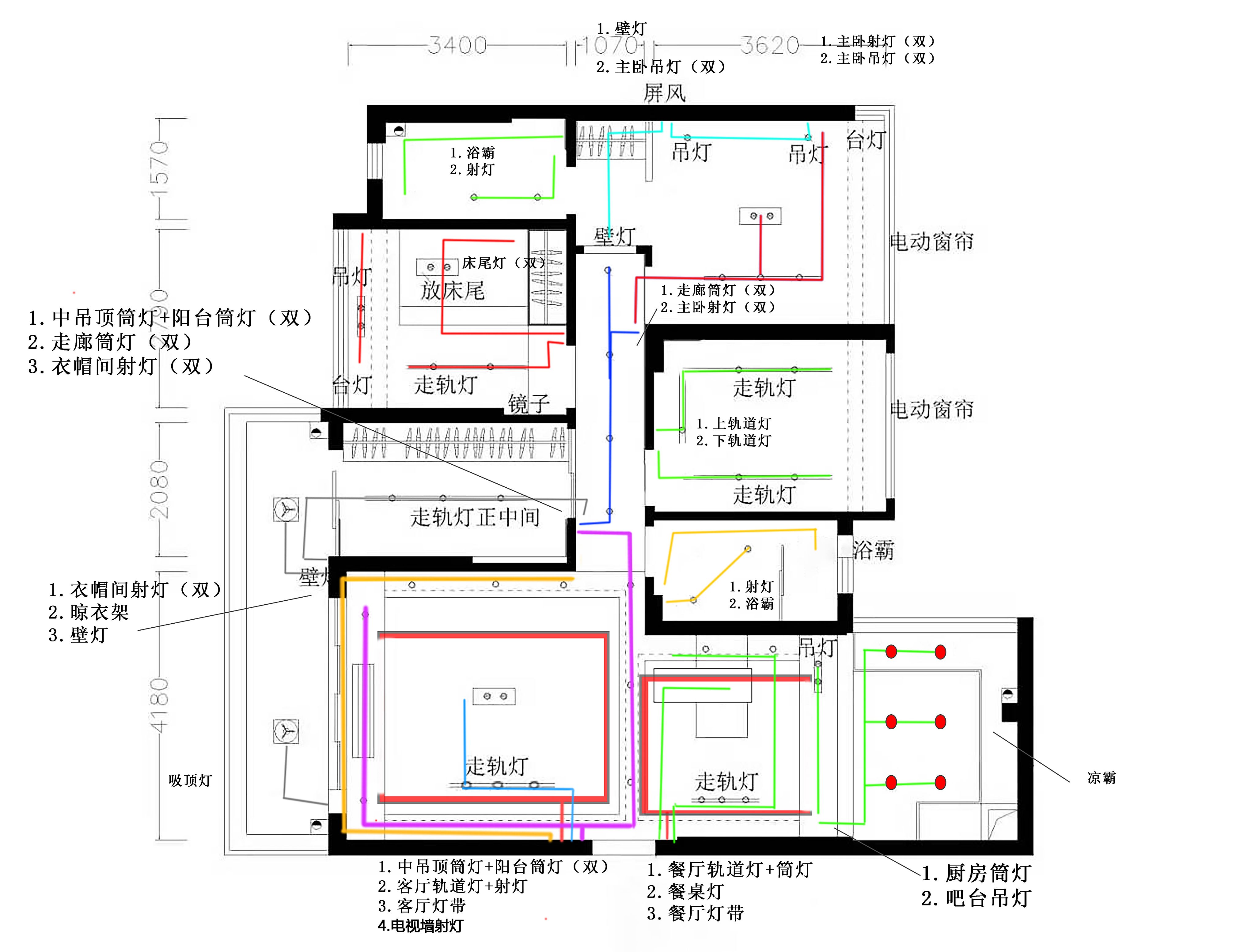 美式装修全屋灯光设计,装修房子全屋的灯光怎么设计