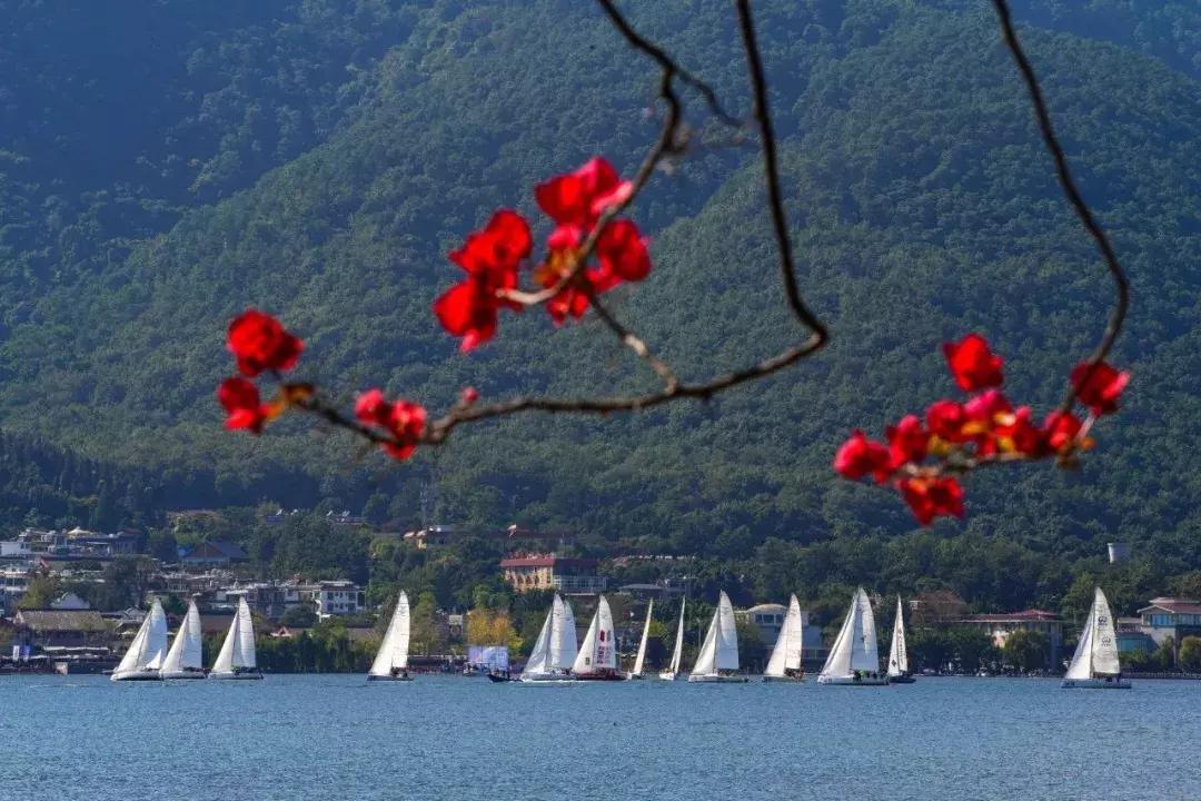 四川最美马拉松赛道,西昌邛海湿地马拉松赛