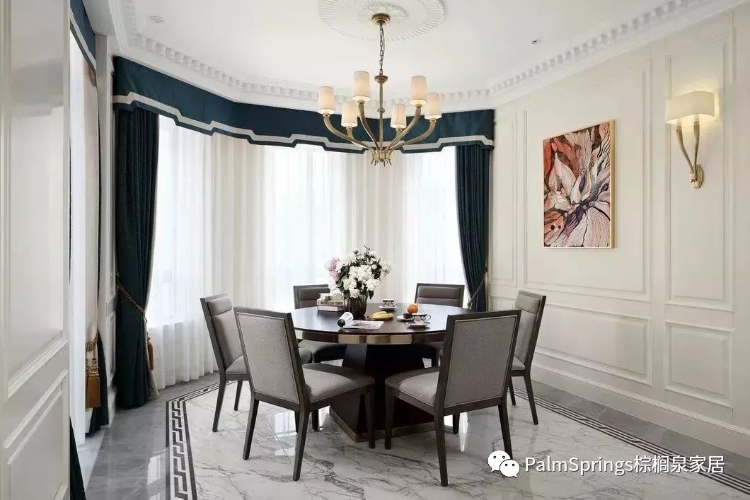 PALMSPRINGS案例|680㎡奢美花园别墅，遇见「有温度的家」