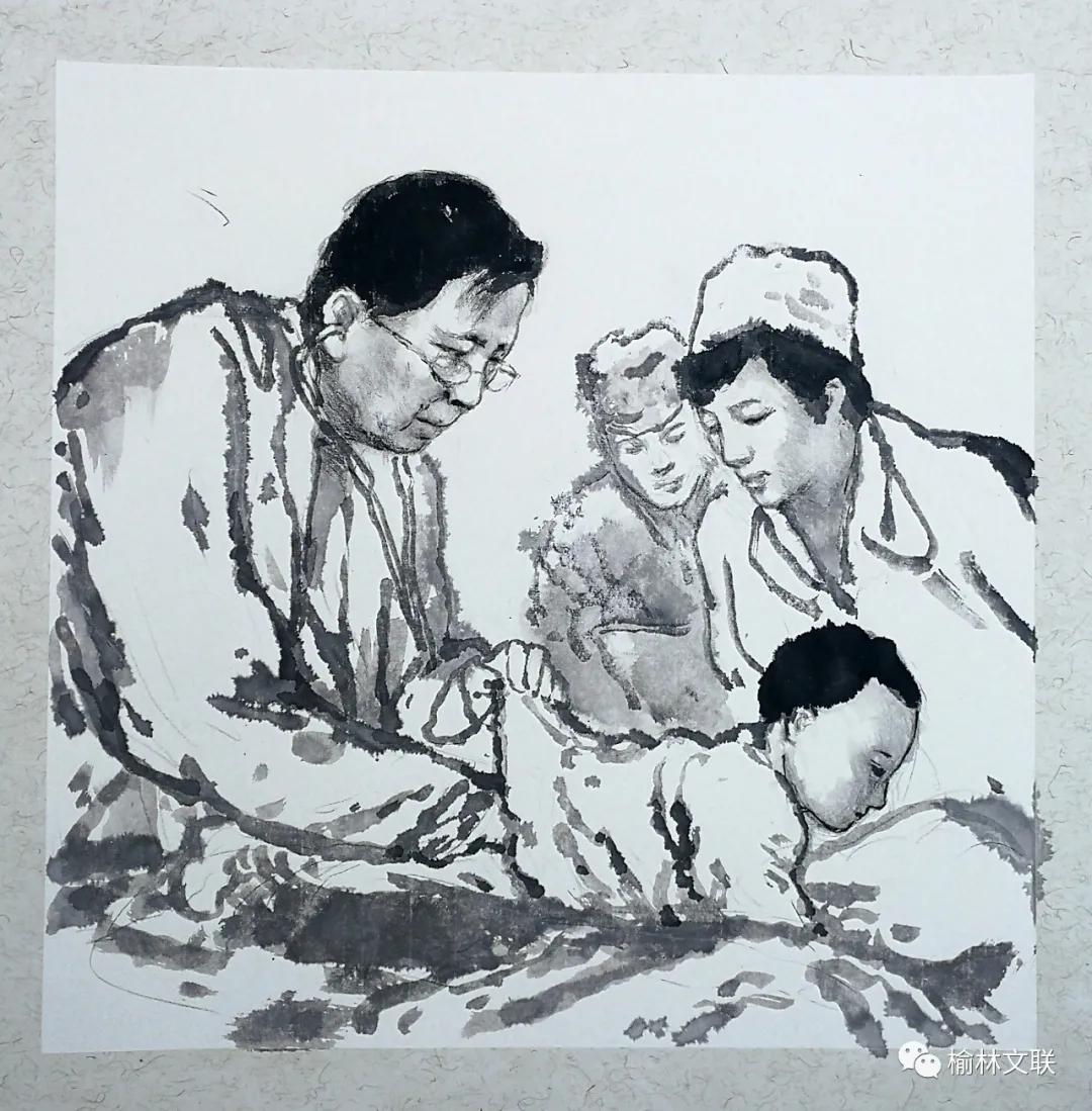 致敬功勋人物绘画横版,致敬英雄人物绘画