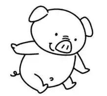 跟猪年有关的谜语,十二生肖谜语简笔画