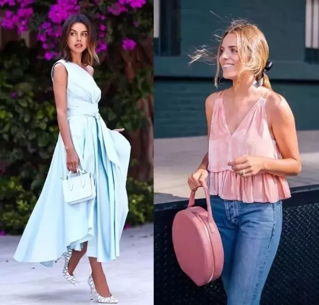 刘雯高圆圆必备私服,刘雯高圆圆女神都钟爱纯色连衣裙