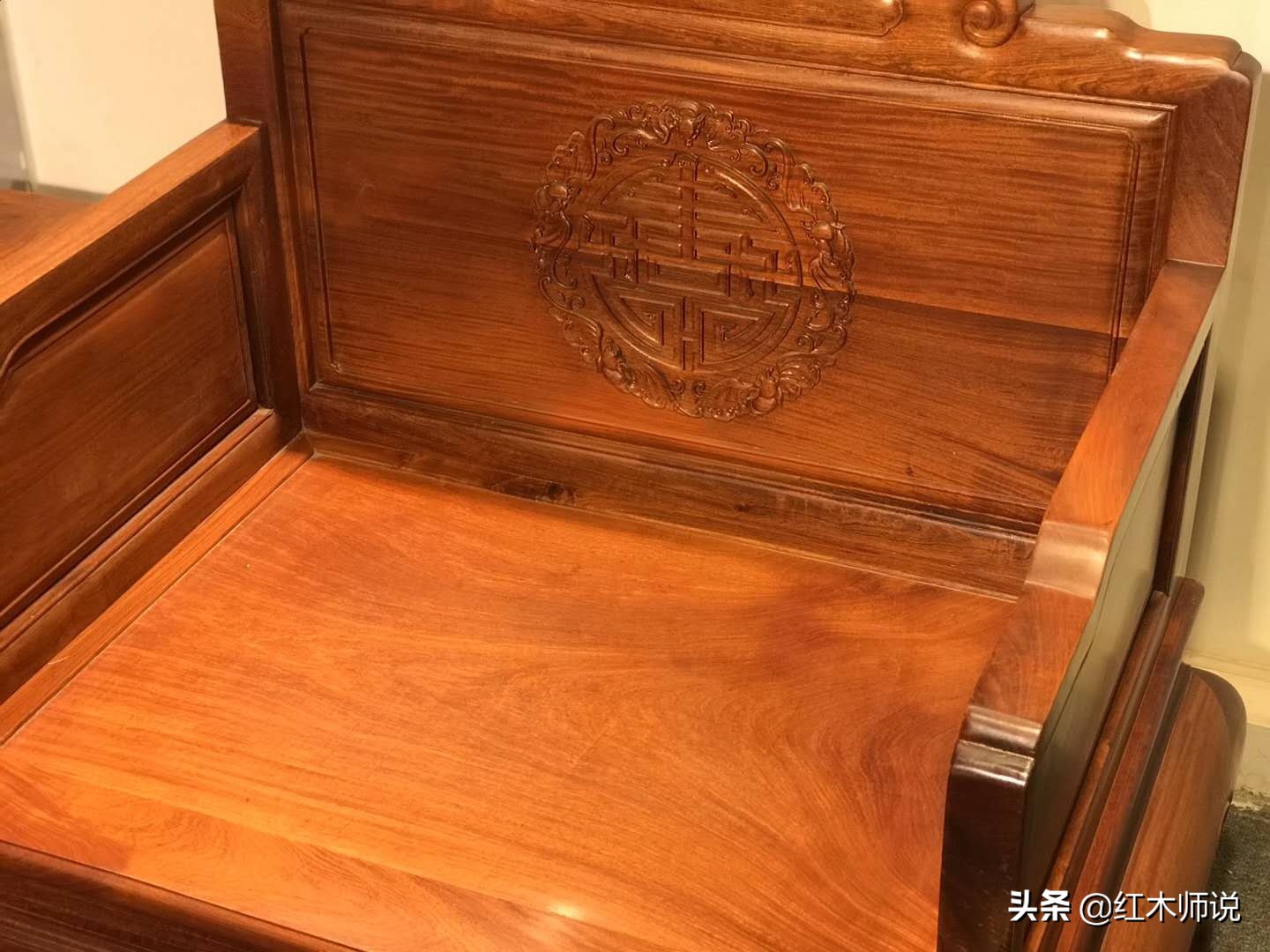 缅甸花梨经典独板沙发,缅甸花梨汉宫沙发六件套精品