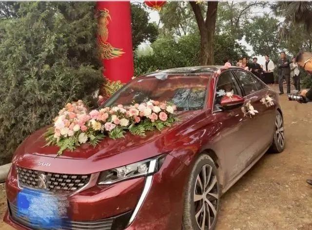 18万买标致508,标致508l烈火红黑夜效果