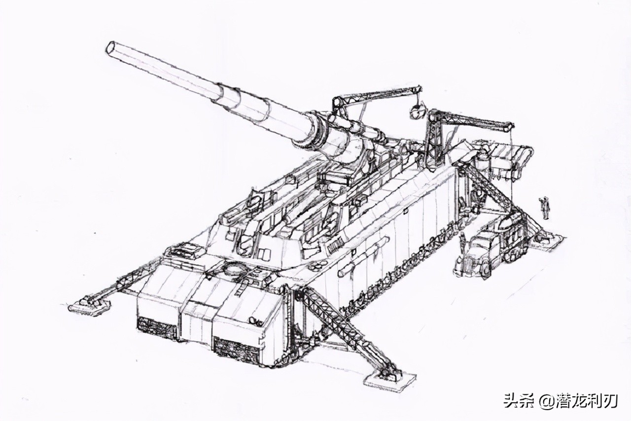 德国古斯塔夫800毫米巨炮,德国二战古斯塔夫巨炮
