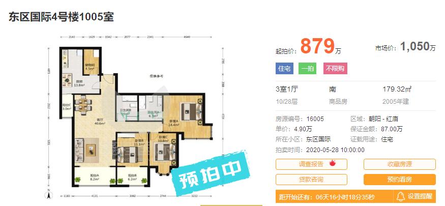 三环边现房精装小户型,100平三环以下小户型