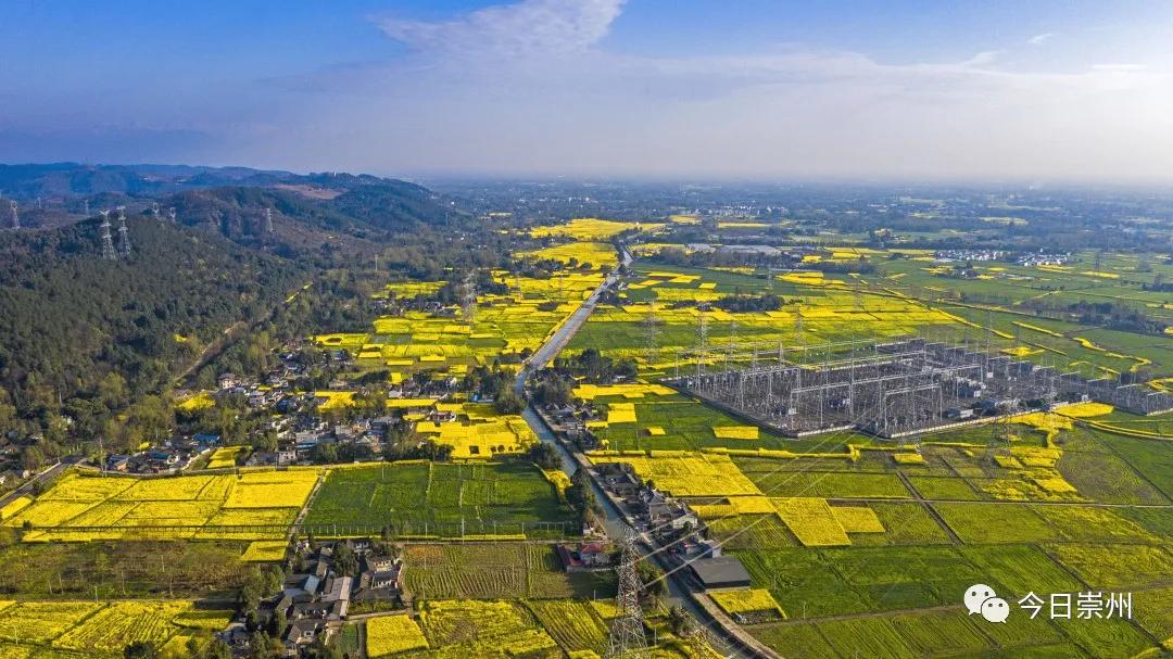 崇州市区看雪山,崇州看雪山