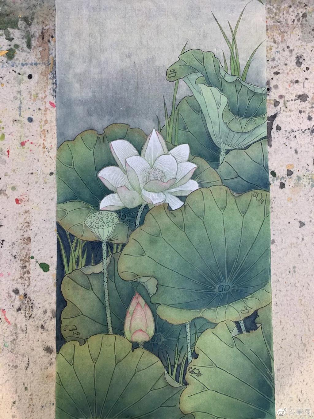 影帝夏雨书法真迹,演员夏雨晒书法作品