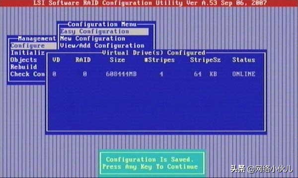 lsi1068e阵列卡配置,lsi阵列卡设置默认启动项