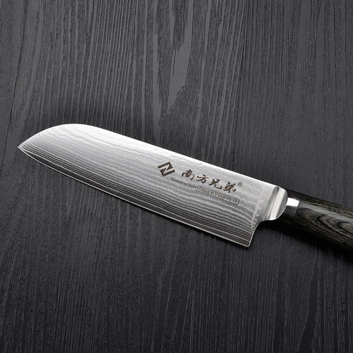 小厨刀三德刀用法图解大全,大马士革厨刀和三德刀