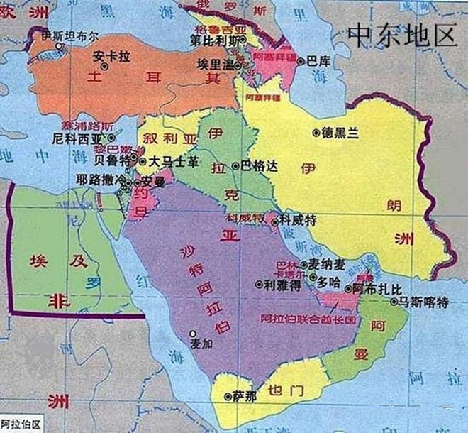 中东到底是一个什么概念,中东现在的局面是什么