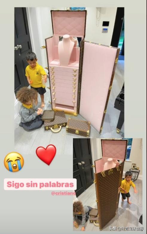 价值93万！C罗送女友奢华礼物，乔妹“感动到哭”，超惊喜