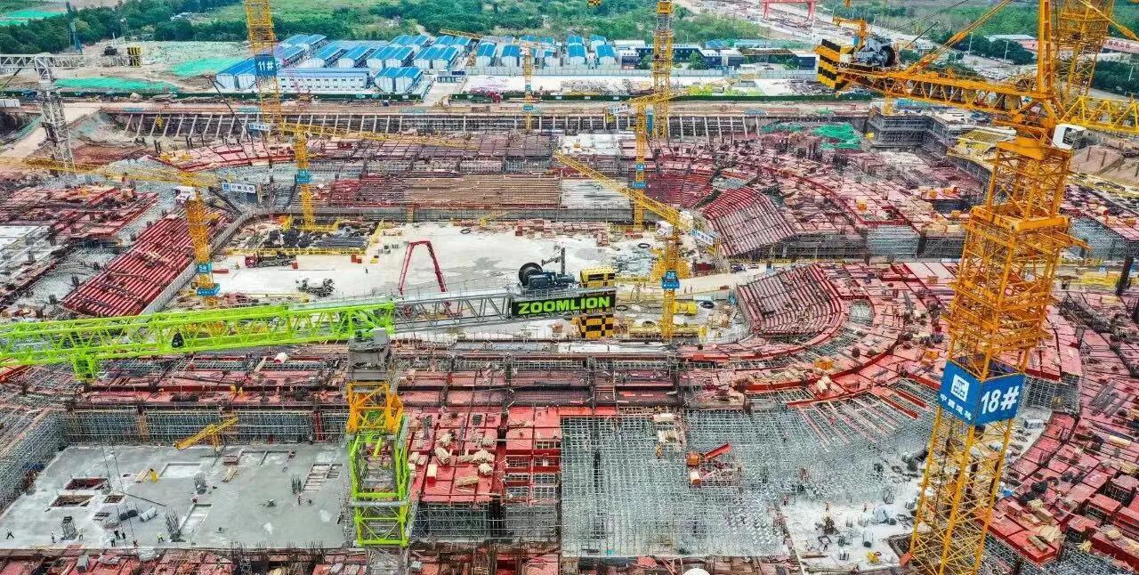 广州恒大足球场进度,恒大足球场施工建设最新进度