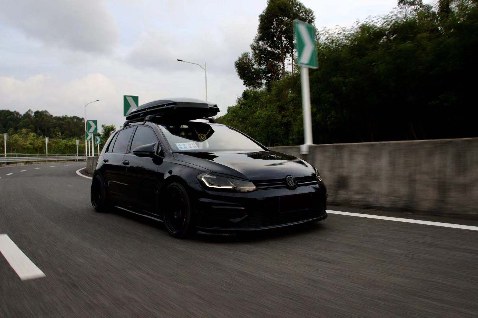 18款高尔夫r-line改装,高尔夫r轻改