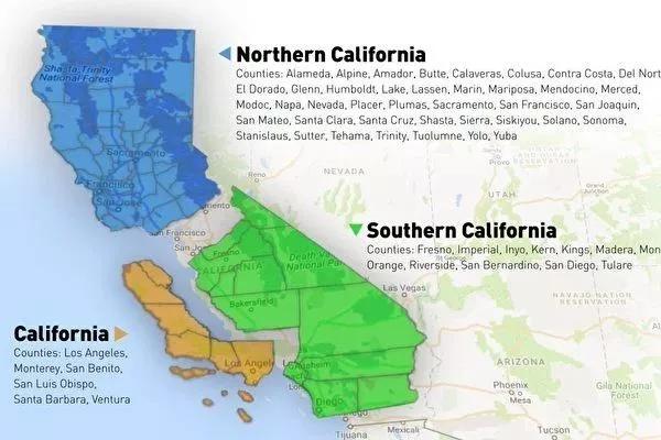 美国十大最佳州排名,美国加州哪个市最好