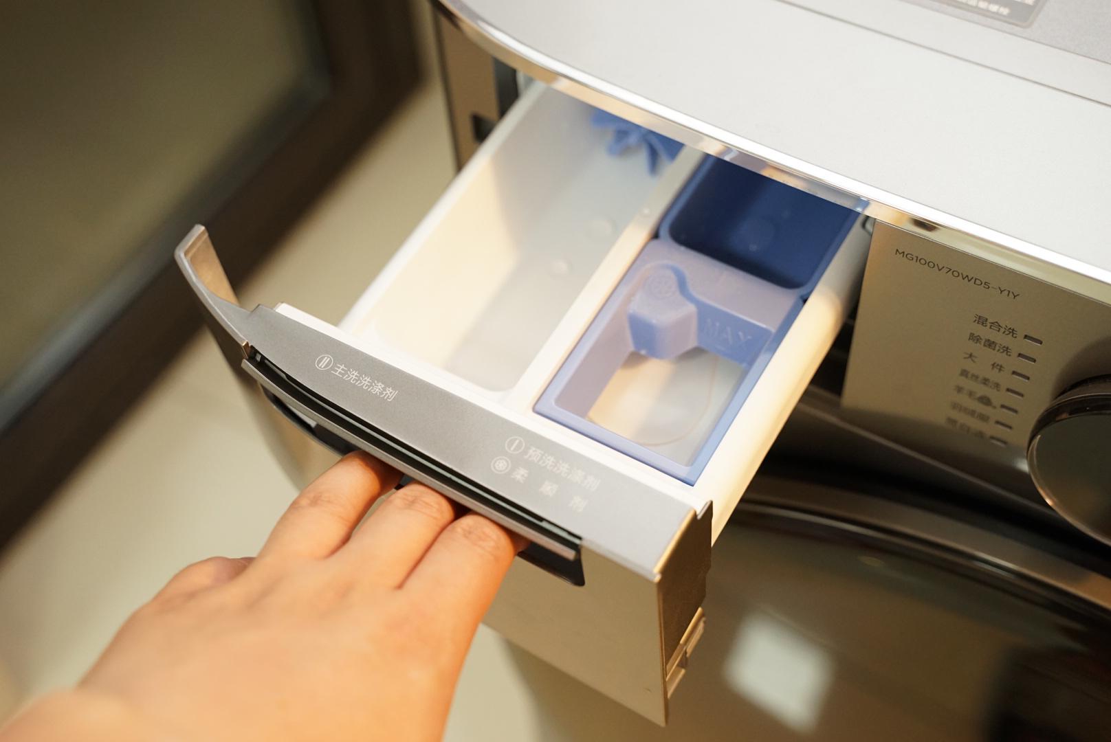 美的y1y洗衣机测评,全自动洗衣机就是方便