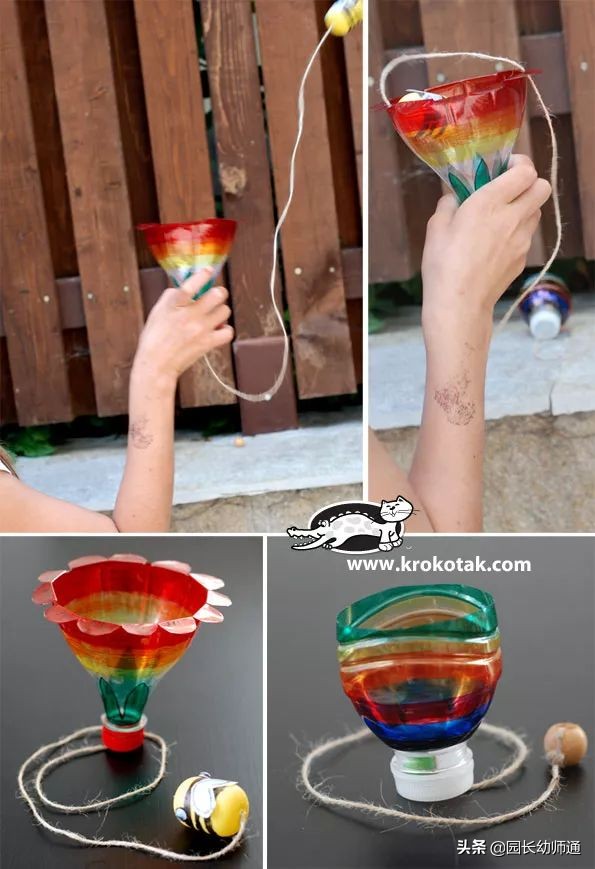 制作幼儿户外体育器械玩教具,幼儿园自制户外体育器械小推轮