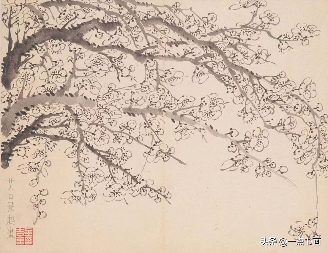 清代画家沈振麟花鸟动物作品欣赏,清代名家山水工笔画作品欣赏