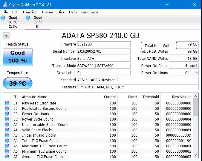 威刚sp580固态硬盘开卡,威刚sp580固态硬盘用的是什么颗粒